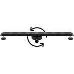 Saniselect Dina Douchegoot 70cm Zwart, Ophalen of Verzenden, Nieuw, Rvs, Douche