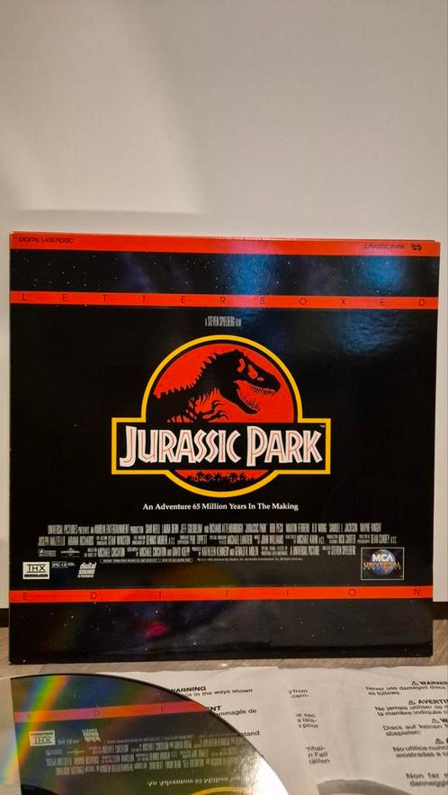Jurassic Park Laserdisc, Cd's en Dvd's, Dvd's | Science Fiction en Fantasy, Zo goed als nieuw, Science Fiction, Vanaf 16 jaar