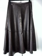 Donker bruine imitatie LEER rok 84 cm, Kleding | Dames, Rokken, Maat 38/40 (M), H&M, Bruin, Nieuw