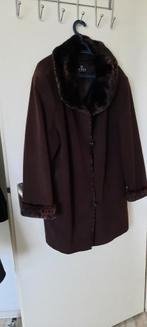 Mooie bruine cashmere wolle jas mtXL €29.95, Kleding | Dames, Ophalen of Verzenden, Bruin, Zo goed als nieuw
