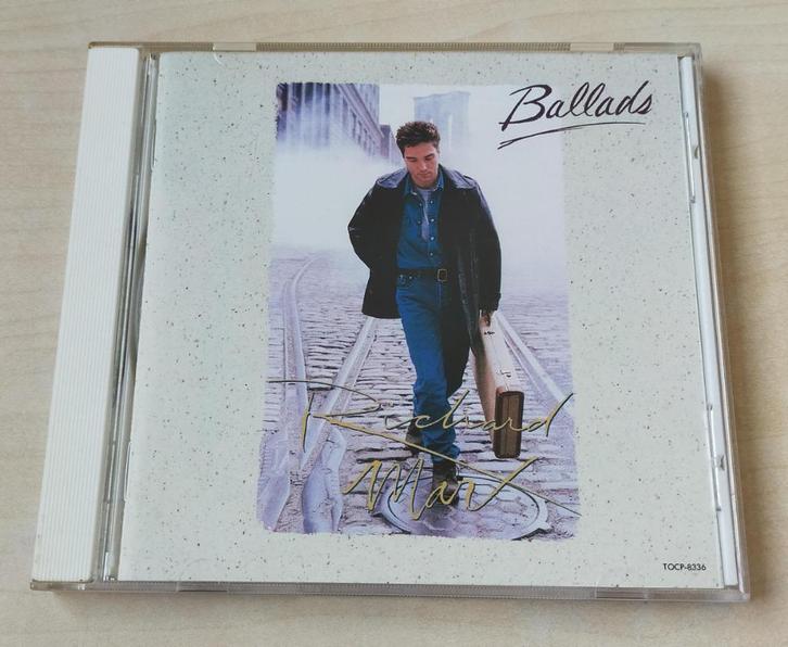 Richard Marx - Ballads CD 1994 Japan, Cd's en Dvd's, Cd's | Rock, Zo goed als nieuw, Poprock, Ophalen of Verzenden