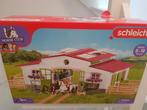 Schleich paarden manege 42344, compleet met accessoires, Kinderen en Baby's, Speelgoed | Overig, Ophalen, Zo goed als nieuw
