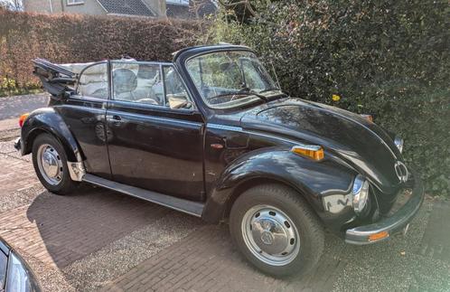 Volkswagen Kever Karmann Cabrio 1303 1978 Zwart origineel, Auto's, Volkswagen, Particulier, Overige modellen, Benzine, Cabriolet