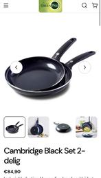Greenpan 24 en 28 cm Cambridge, Huis en Inrichting, Ophalen of Verzenden, Nieuw, Overige materialen, Koekenpan of Braadpan