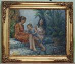 Olieverfschilderij - Italiaanse school - Kinderen, Verzenden