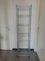 Metalen stellingkasten en trolley Ikea, Huis en Inrichting, Ophalen, Gebruikt