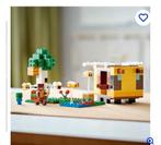 LEGO Minecraft - Bijenhuisje (compleet doos handleiding), Ophalen of Verzenden, Lego, Zo goed als nieuw