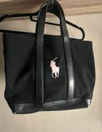 Tas Ralph Lauren zwart met logo, Ophalen of Verzenden, Gebruikt, Zwart