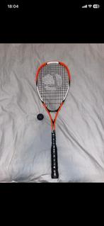 Squashracket met rode bal, Sport en Fitness, Squash, Ophalen of Verzenden, Zo goed als nieuw