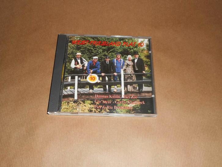 CD West Friesland Plat 10, Cd's en Dvd's, Cd's | Humor en Cabaret, Zo goed als nieuw, Ophalen of Verzenden