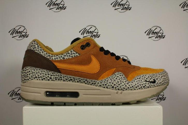 Nike Air Max 1 QS Atmos Safari Retro - 44, Kleding | Heren, Schoenen, Gedragen, Overige kleuren, Ophalen of Verzenden
