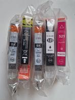 Inkt cartridges CLI-521BK, CLI-521M, Ophalen of Verzenden, Nieuw, Cartridge, Huismerk