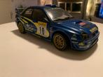 Subaru Impreza wrc #10 rally, Hobby en Vrije tijd, Modelauto's | 1:18, Verzenden, Zo goed als nieuw