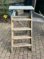 Oude schilderstrap, Doe-het-zelf en Verbouw, Ladders en Trappen, Ophalen, Gebruikt, Trap, Minder dan 2 meter