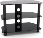 TV/Audio meubel/dressoir - zwart (NIEUW), Ophalen, Nieuw, 50 tot 100 cm, Glas