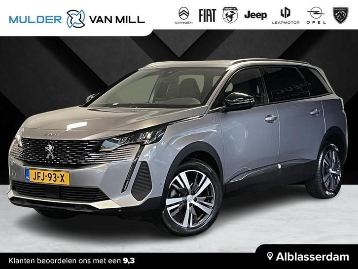 Peugeot 5008 Allure Pack Business 1.2 Turbo 130pk | ADAPTIVE, Auto's, Peugeot, Bedrijf, Te koop, 360° camera, ABS, Airbags, Airconditioning