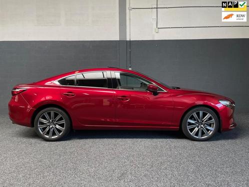 Mazda 6 2.2 SkyActiv-D 184 Luxury, Pano Bose, Leder, Keyless, Auto's, Mazda, Bedrijf, Te koop, 360° camera, ABS, Adaptive Cruise Control