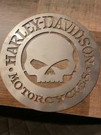 Harley Davidson RvS Willy Skull - 24cm, Ophalen of Verzenden, Nieuw