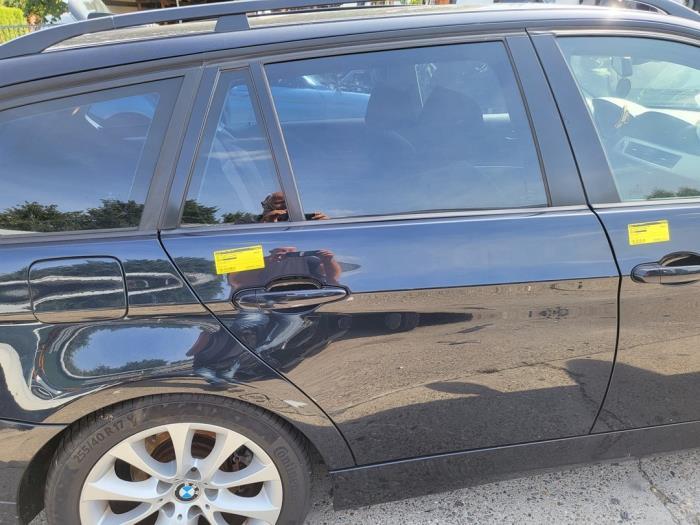 Portier 4Deurs rechts-achter van een BMW 3-Serie (416/9), 3 maanden garantie, Gebruikt, BMW, Deur
