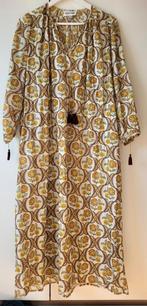 Nieuwe Antik Batik maxi jurk maat 38/40 Lonneke Nooteboom, Maat 38/40 (M), Isabel Marant Sandro Iro, Geel, Nieuw