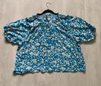 Viscose zomer blouse wijde pofmouwen maat XXL 46, Verzenden, Zo goed als nieuw, Maat 46/48 (XL) of groter