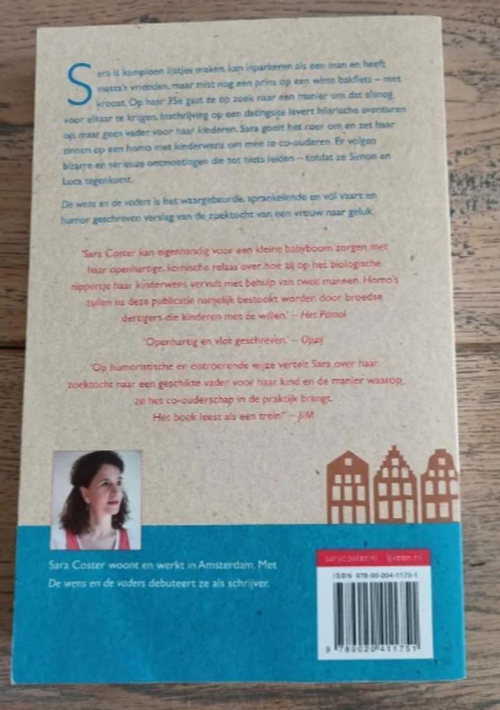 De wens en de vaders – Sara Coster, Boeken, Overige Boeken, Ophalen of Verzenden