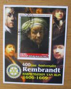 Mali, blokje Rembrandt, 400e verjaardag, 2006, Postzegels en Munten, Postzegels | Thematische zegels, Verzenden, Gestempeld, Overige thema's