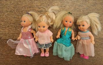 Simba vintage mini poppetjes - 4 stuks beschikbaar voor biedingen
