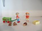 Playmobil diverse setje kids met dieren, Ophalen of Verzenden, Zo goed als nieuw, Complete set
