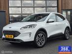 FORD KUGA 2.5 PHEV 225PK CAMERA CARPLAY TREKHAAK KEYLESS, Stof, Gebruikt, 4 cilinders, Wit