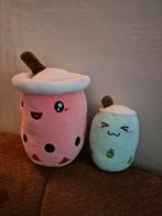 2 Bubble Tea Knuffels, bubbelthee, Ophalen, Zo goed als nieuw, Overige typen