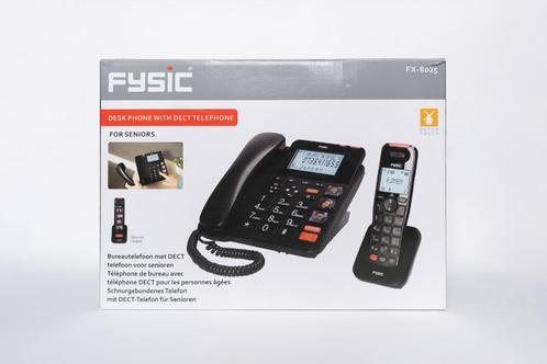 Combinatie Vaste/Draadloze Senioren Telefoon Fysic FX-8025, Telecommunicatie, Vaste telefoons | Handsets en Draadloos, Zo goed als nieuw