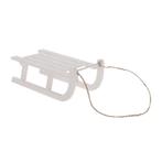 Houten slee kerstbal, Diversen, Kerst, Verzenden, Nieuw