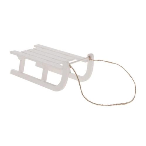 Houten slee kerstbal, Diversen, Kerst, Nieuw, Verzenden