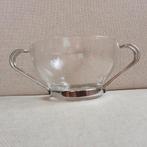 Vitrosax glazen soepkom schaaltje met RVS oortje - een stuks, Huis en Inrichting, Keuken | Servies, Ophalen of Verzenden, Glas