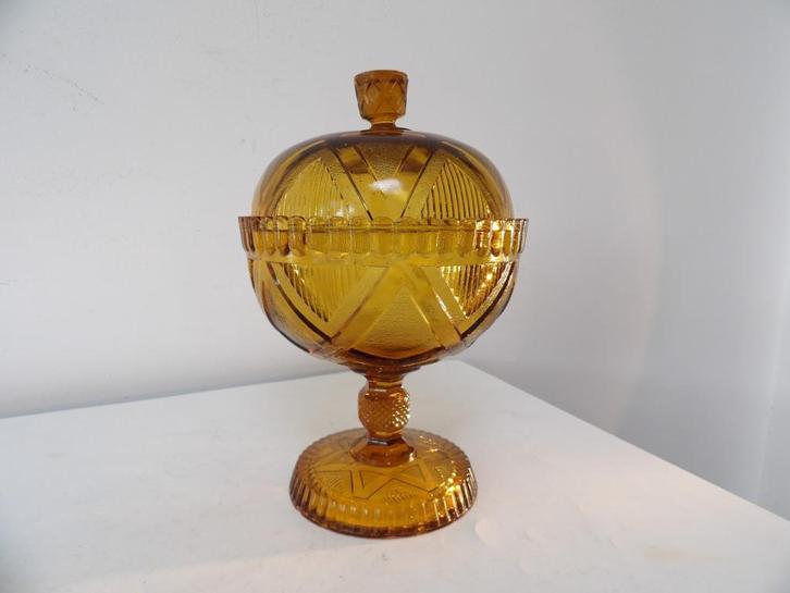 Art Deco Dekseldoos Brockowitz, Antiek en Kunst, Antiek | Glas en Kristal, Ophalen of Verzenden