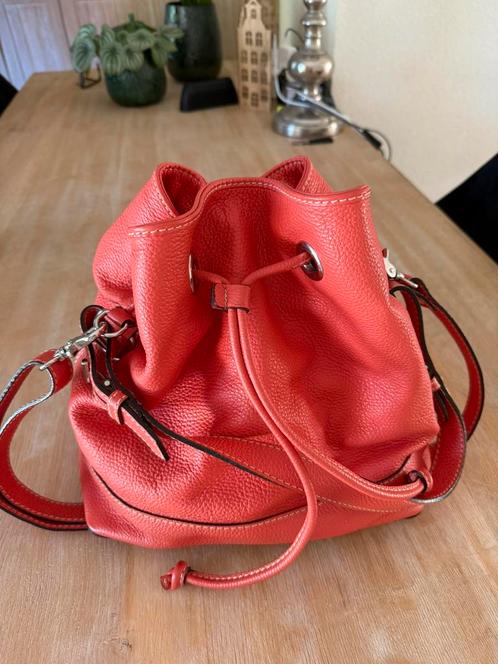 Abro tas, Sieraden, Tassen en Uiterlijk, Tassen | Damestassen, Zo goed als nieuw, Schoudertasje, Oranje, Verzenden
