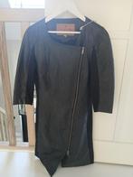 LEREN jurkje GOOSECRAFT 100% kalfsleer (koopje), Goosecraft, Zwart, Ophalen of Verzenden, Maat 36 (S)