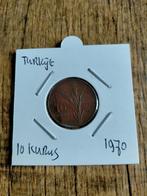 Turkije 10 Kurus 1970, Postzegels en Munten, Munten | Europa | Niet-Euromunten, Verzenden, Overige landen, Losse munt