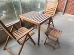 Ikea nammaro set, chair, table (1.5 years old), Tuin en Terras, Ophalen, Zo goed als nieuw, 2 zitplaatsen