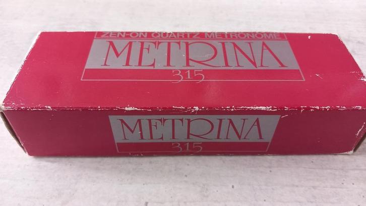 metronoom Metrina, Muziek en Instrumenten, Overige Muziek en Instrumenten, Gebruikt, Ophalen of Verzenden