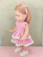 Vintage pop Mattel U.S.A. First Step looppop 1964 - 45 cm, Ophalen of Verzenden, Gebruikt, Pop