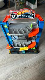 Hotwheels stunt garage, Kinderen en Baby's, Ophalen of Verzenden, Zo goed als nieuw, Racebaan, Hot Wheels