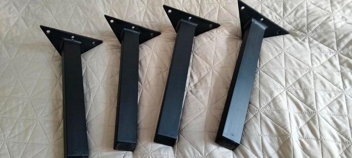 Salontafel poten schuin, Huis en Inrichting, Tafelonderdelen, Gebruikt, 50 tot 100 cm, 50 tot 100 cm, Rechthoekig, Ophalen of Verzenden