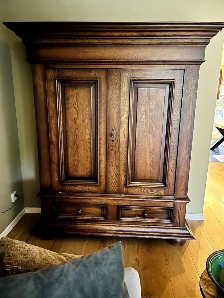 Klassieke eiken kast, Antiek en Kunst, Antiek | Meubels | Kasten, Ophalen