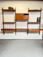 Poul Cadovius by Royal System vintage modulair wandsysteem, Huis en Inrichting, Kasten | Wandmeubels, Met deur(en), 25 tot 50 cm