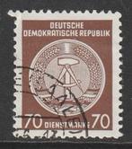 DDR 1954 27 Dienst 70p, Gest, Verzenden, DDR, Gestempeld