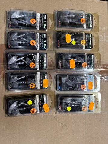 10 pakjes spro erie jigheads 28gr beschikbaar voor biedingen