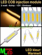 LED Caravan COB module 12V 2W - 6 chip – IP54 Warmwit 3000K, Ophalen of Verzenden, Nieuw