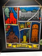 Glas in lood raamwerk hanger Tilburg, Antiek en Kunst, Verzenden